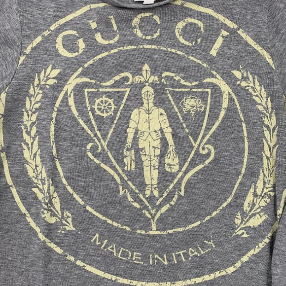 Authentic Gucci Children Long sleeves Top Grey - Picture 3 of 10